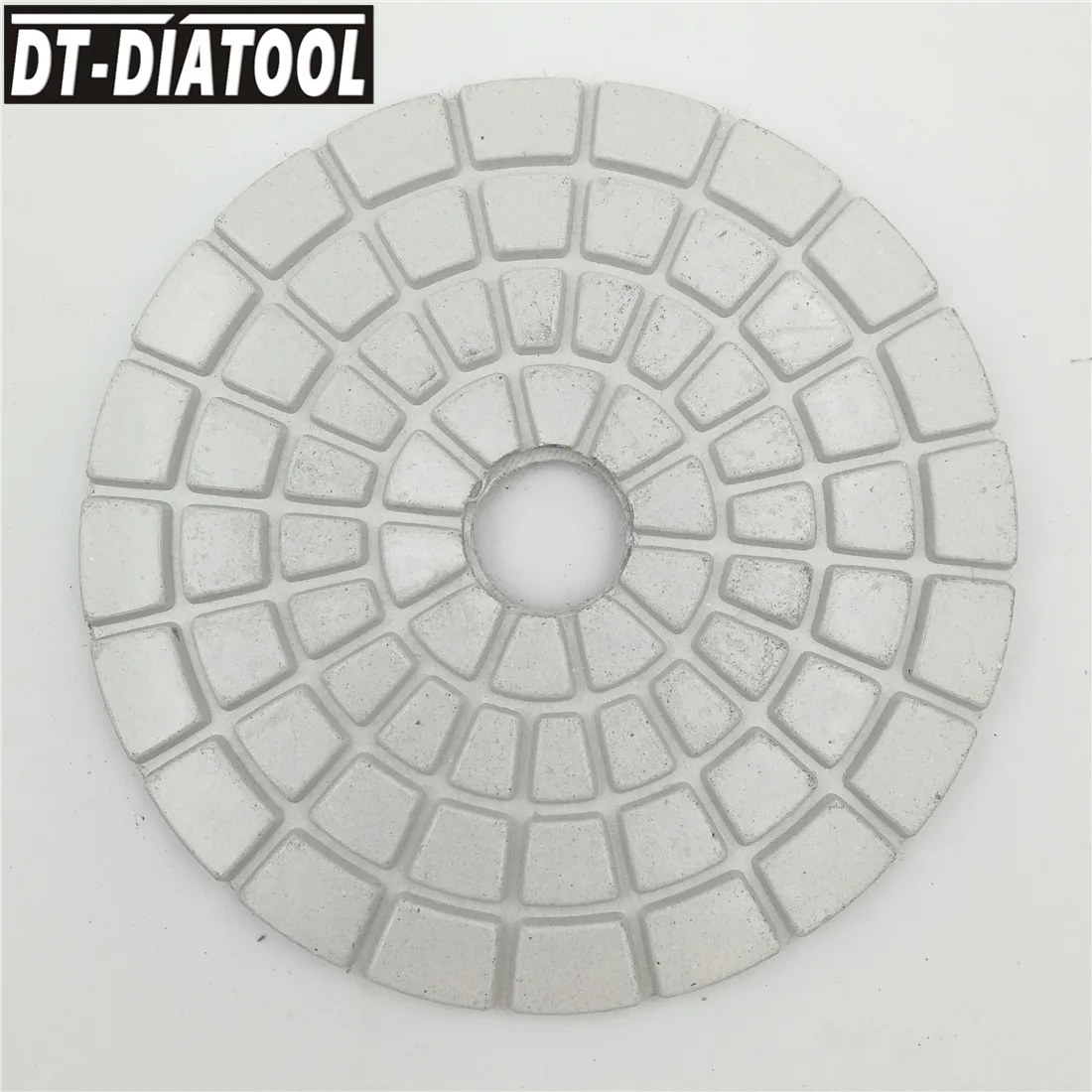 DT-DIATOOL 10 個径 100 ミリメートル/4 "グリット # 白バフダイヤモンド柔軟なウェットポリッシュ研磨パッド御影石大理石の石サンディングディスク