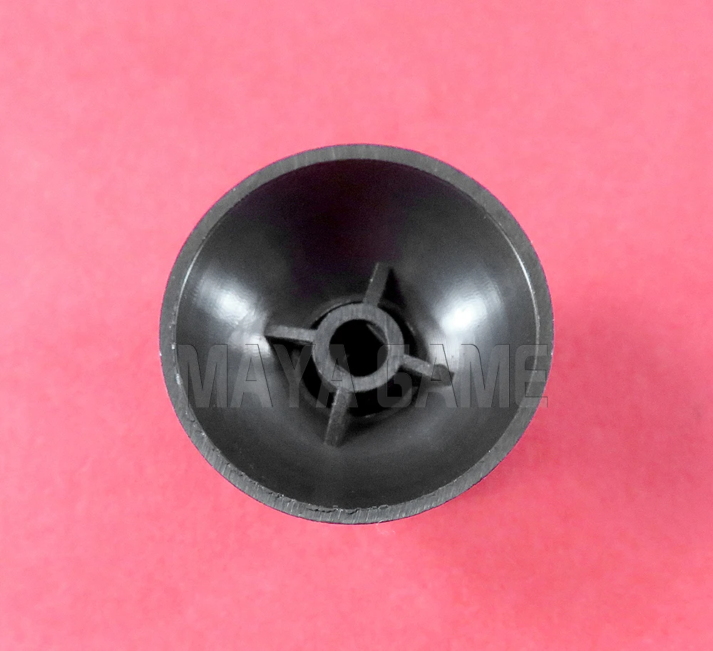 닌텐도 NS 스위치 프로 조이스톡용 정품 OEM 조이스틱 캡 컨트롤러, 3D 아날로그 커버, 블랙, 2 개