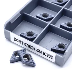 DCMT070204 DCMT070208 DCMT11T304 DCMT11T308 IC907 IC908 Tungsten Carbide Cutting Insert DCMT 070204 070208 11T304 Turning Tools