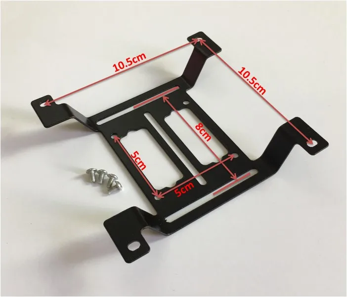 

12cm PC Water Cooling Pump Bracket Radiator Support Holder Water Tank Bracket Mount Stand Heatsink Fan Holder Computer Fitting