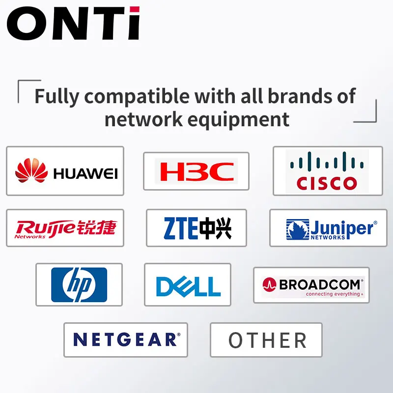 Imagem -05 - Onti 40g Qsfp Mais ao Comprimento Feito sob Encomenda Ativo do Apoio do Cabo Ótico do Módulo Om3 Om4 de Mpo Sfp do Cabo 1100m da Fibra de Qsfp Mais Aoc