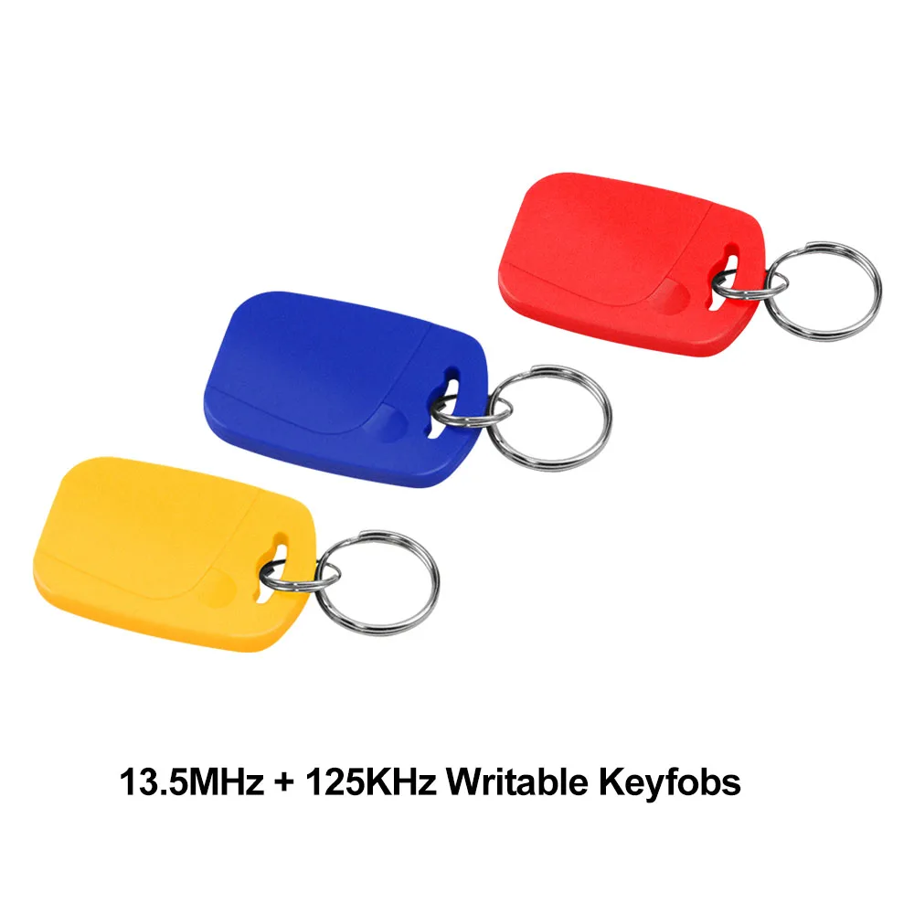 듀얼 주파수 RFID 복합 카드 13.56Mhz 1K UID 및 T5577 125kHz ID 키프로브 읽기/쓰기 가능 복사/복제/백업용 재기록 가능