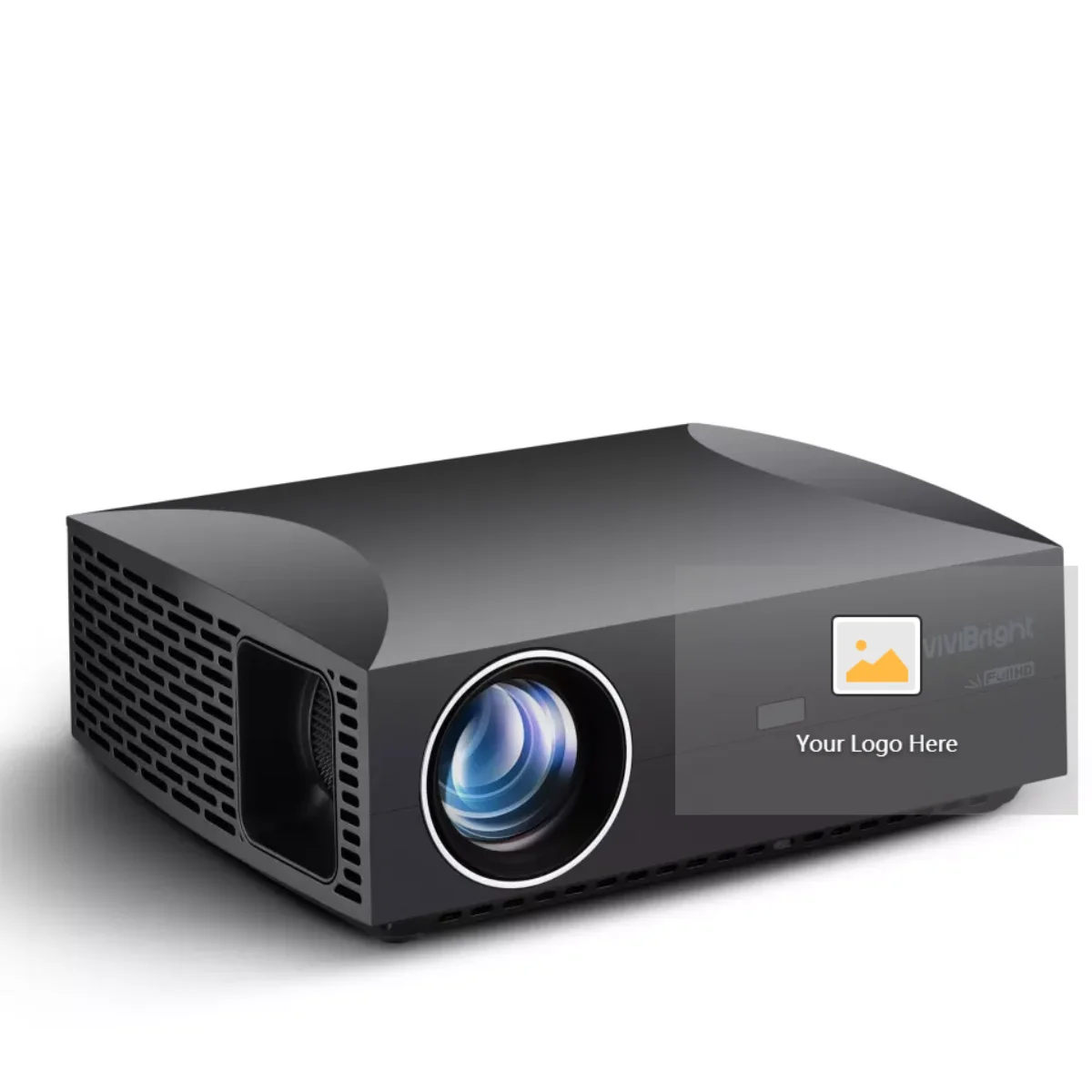 VIVIBRIGHT F30 LED light Projector multimedia 1080P Projectors up to 5000 lumens for home thearter