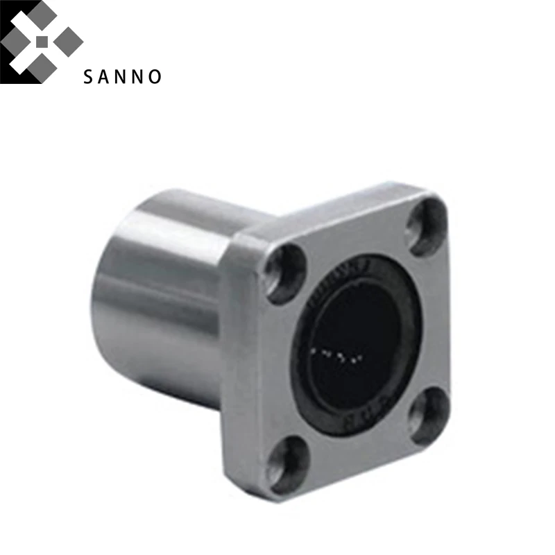 LMK6UU - LMK40UU shaft square flange linear motion ball bearing LMK-UU linear bush for printing machine