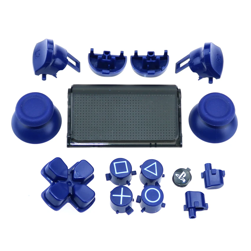 JCD 1Set Plastic Full Set Joysticks D-pad R1 L1 R2 L2 Direction Key AB XY Buttons For Sony PS4 Pro JDS 040 JDM 040 Controllers