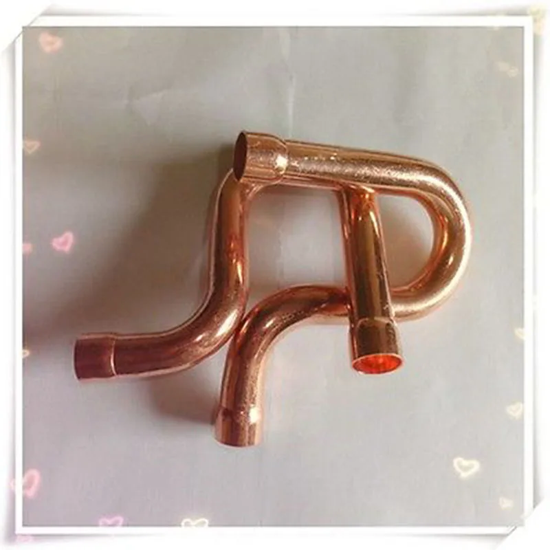 54x1.5mm Copper End Feed P Trap Pipe Fitting Plumbing for gas water oil