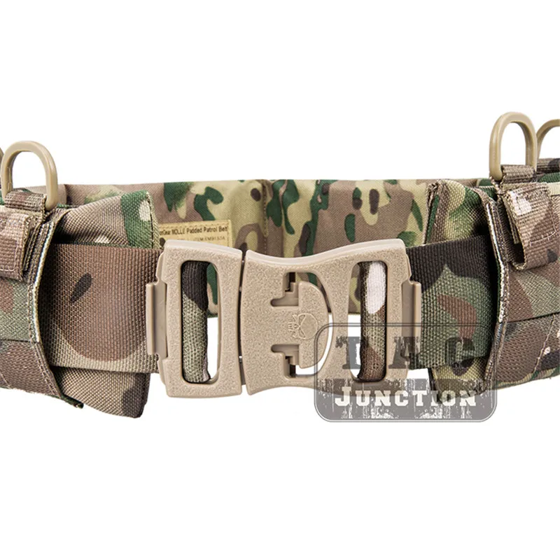 Imagem -05 - Emersongear Cinto Tático Molle Pals Estilo Acolchoado Patrulha Batalha Cinto Emerson Cinto Resistente para Tiro Caça Militar