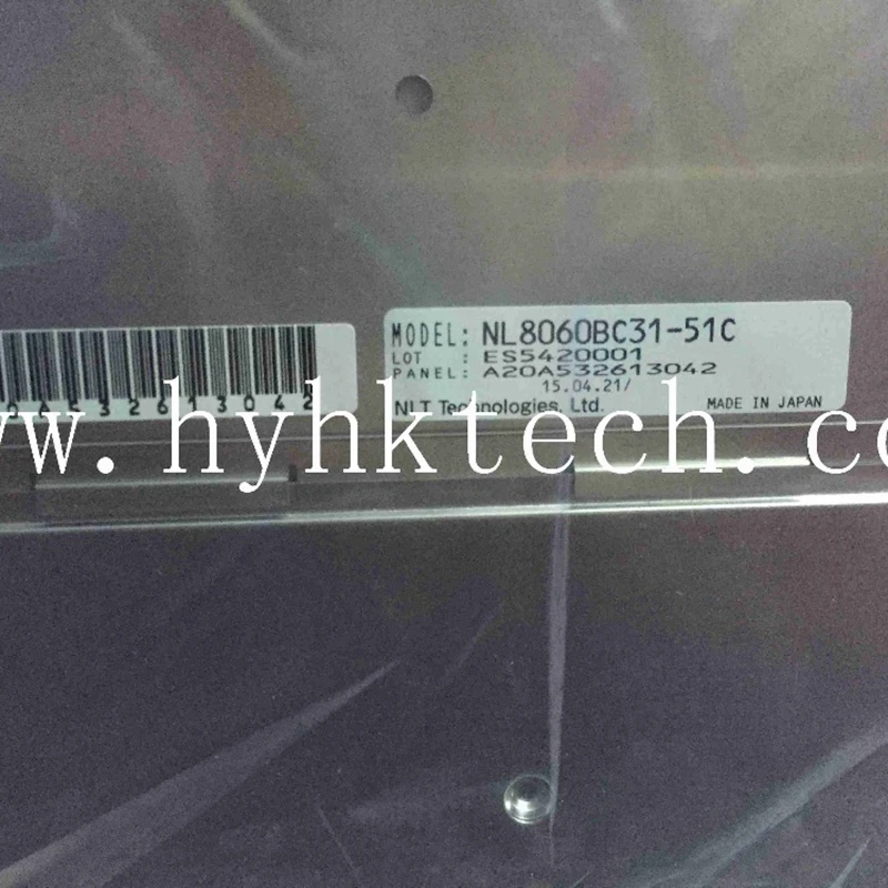 supply NL8060BC31-51C 12.1 INCH LCD SCREEN, new&original in stock, test working