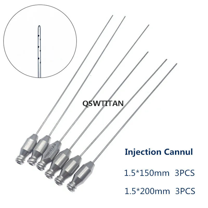 Liposuctie Canules Liposuctie Injectie Naalden Rvs Vet Aspiratie Naalden Set Infiltratie Canules