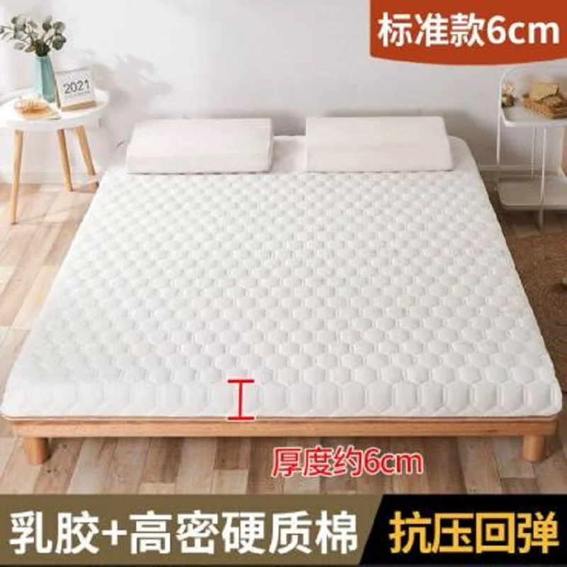 Luxury Latex Sponge Filling Mats Strong Support Mattress 8cm/4cm Thick Comfortable Perfect Super Mattresses Folding Bed Tatami