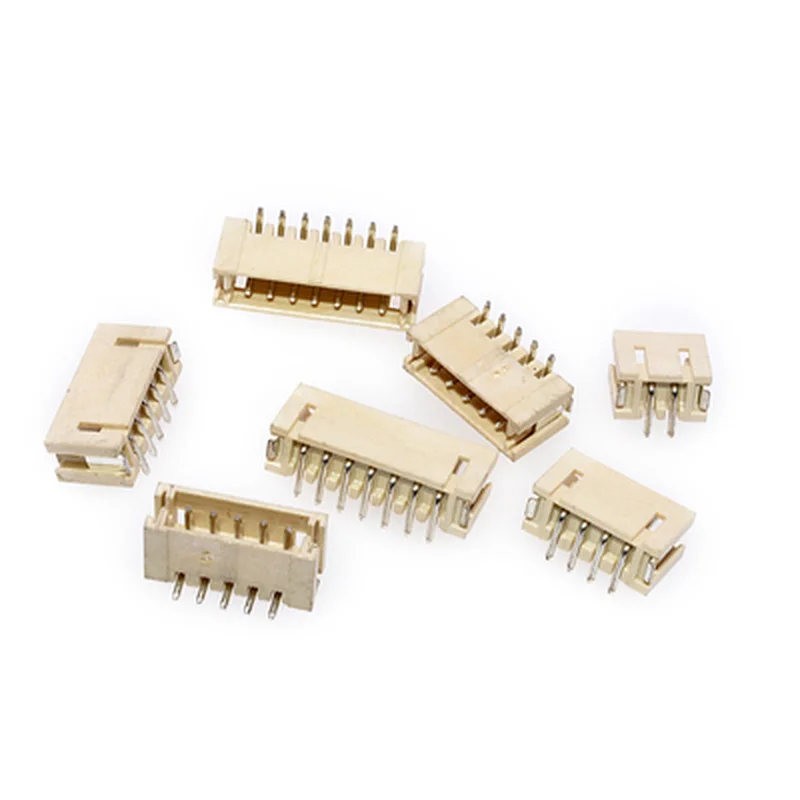 50pc ZH 1.5MM Vertical SMD Plug Socket Connector ZH1.5 Micro Terminal Socket 2/3/4/5/6/7/8P High temperature resistance
