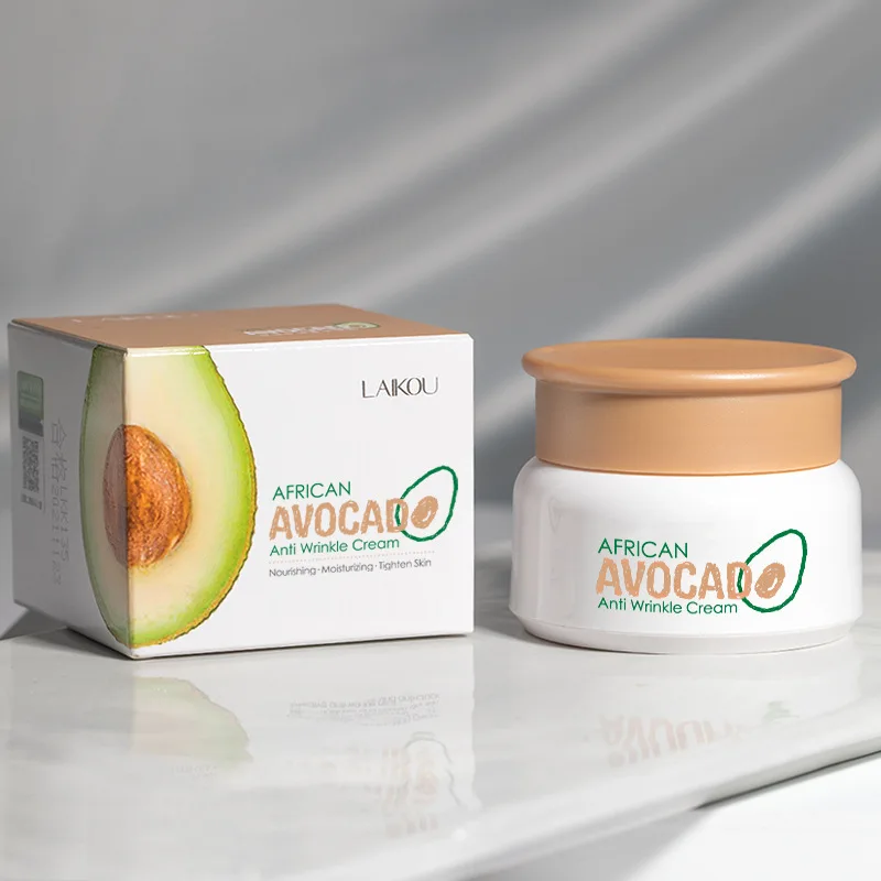 LAIKOU Africa Anti-wrinkle Moisturizer Avacado Anti-cracking Nourish Tender Anti Aging Skin Whitening Serum skin Care Face Cream