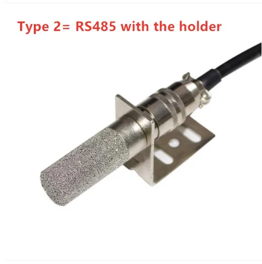 SM7820B temperature humidity sensor probe RS485 transmitter Collector module modbus-rtu dustproof PVC probe SHT30 sensor holder