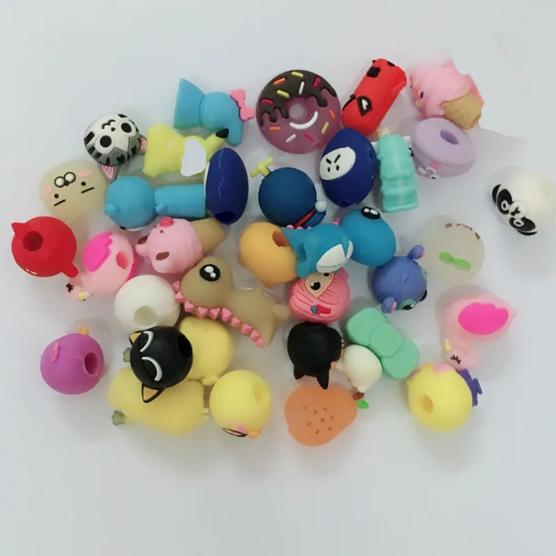 Not Repeat 5pcs Cute Mini Animal Cap of a Pen With Littlest Pet Cat Dog Doll Action Figures for Capsule Egg Kids Children Toys