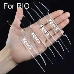 Car Door Anti-collision Strip Decoration Modification For Kia Rio 3 4 K2 K3 X-Line Auto Accessories Styling
