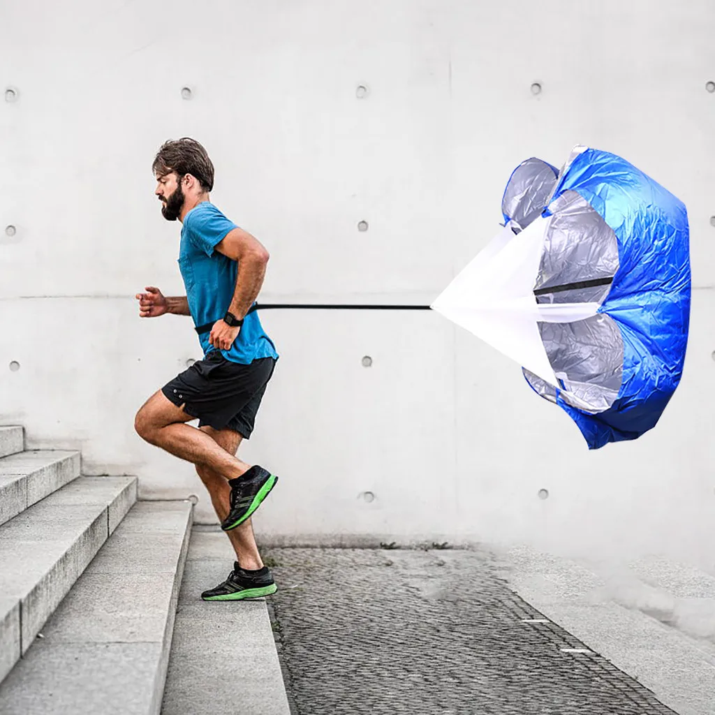 

Speed Resistance Training Parachute Running Chute Soccer Training Parachute Physical Umbrella Resistance bodybuilding#g30