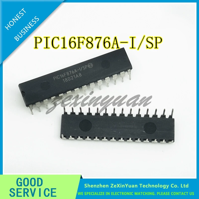 

5PCS/LOT PIC16F876A-I/SP PIC16F876A PIC16F876 16F876A-I/SP DIP-28 New original IC In stock!