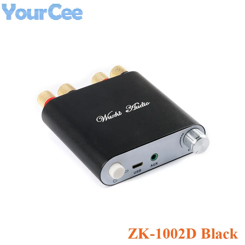 AUX TPA3116 ZK-1002D ZK-502D مضخم الطاقة الرقمي لوحة تركيبية 2*50 واط 2*100 واط المتكلم ستيريو الصوت أمبير بلوتوث متوافق