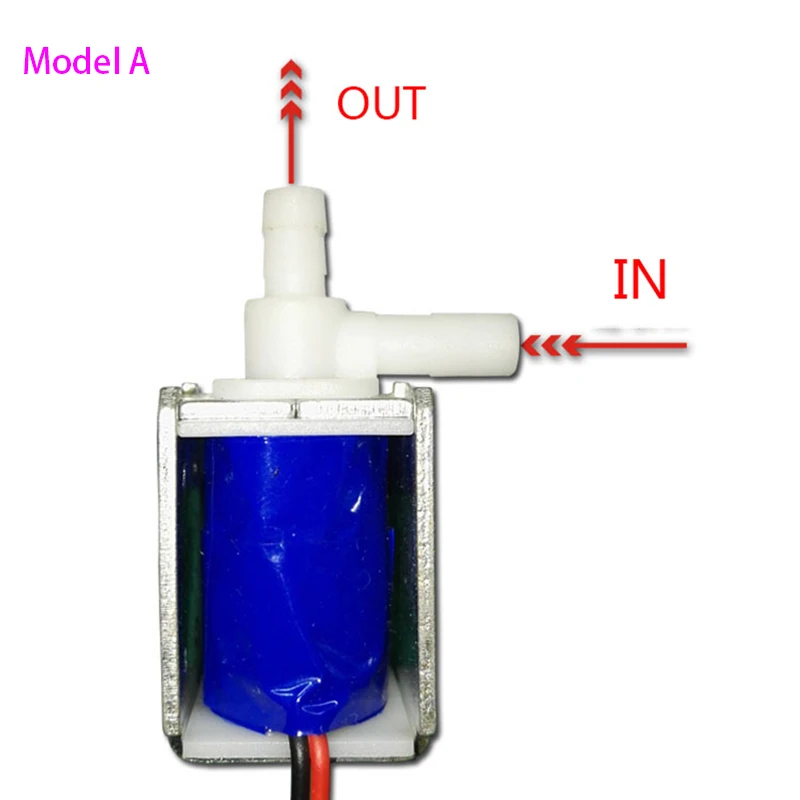 DC 12V Micro Mini Electric Solenoid Valve N/C Normally Closed Water Valve N/O Normally Open Water Valve Air Valve