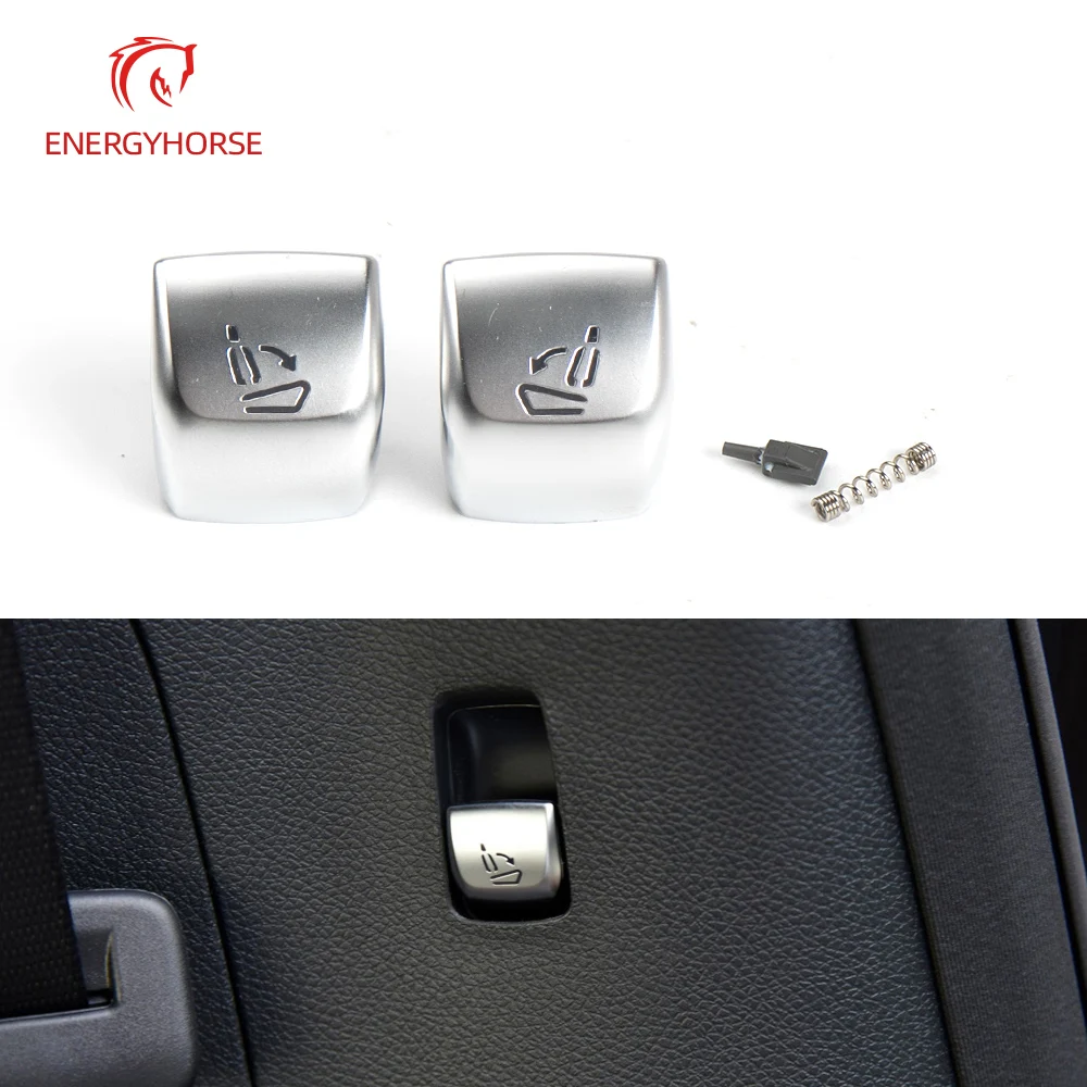 For Mercedes W205 W253 Car Side Seat Folding control Switch Button Cover Seat Backrest Release Switch For Benz GLC C-Class