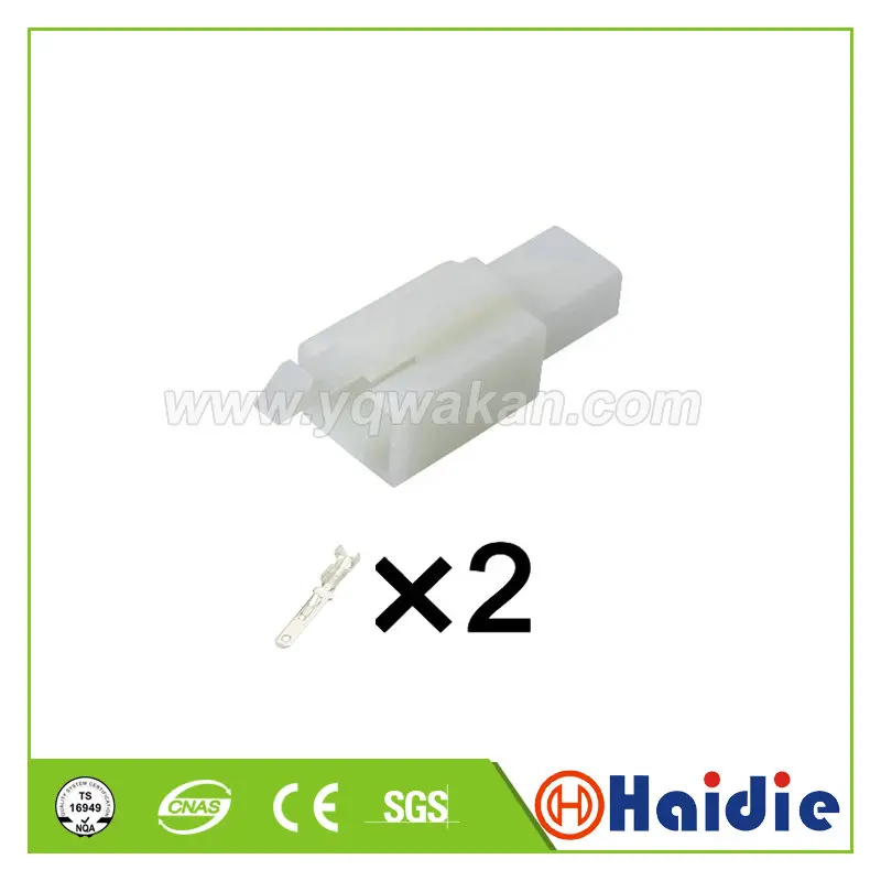 

10sets 2pin auto wire motorcycle electrical connector 6030-2981