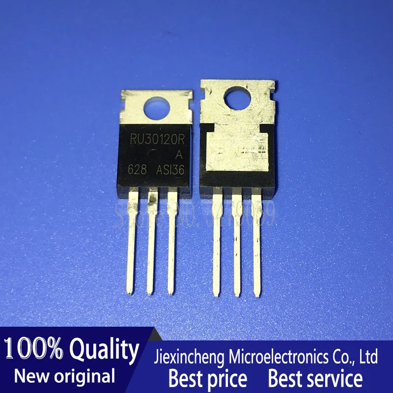 10PCS RU30120R RU30120 TO-220 N-CH 30V 120A 새로운 원본