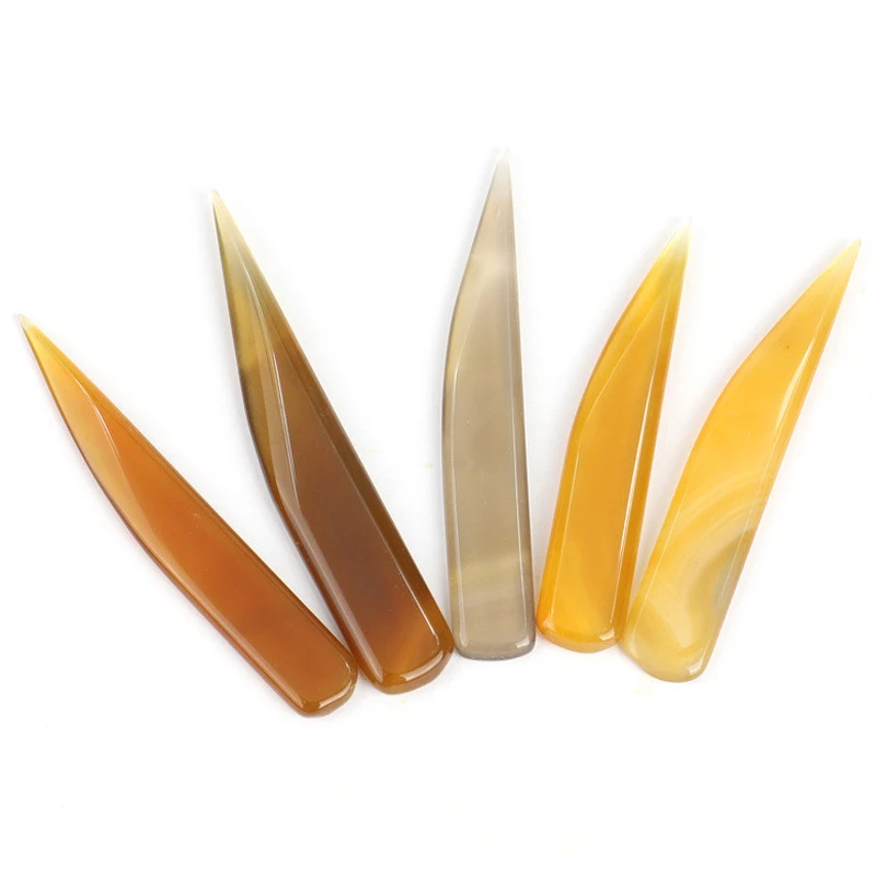 8 cm Jewellery Maintenance Tools Brazilian Agate Knife G S Jewelry Ring Bangle Polishing Tool Jewelry Store Accessories