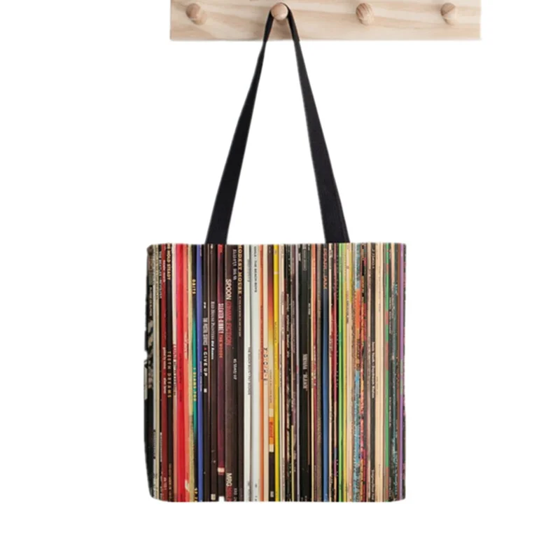 Shopper Too Many Bird Squad Classic Tote Bag Printed women Harajuku shopper handbag girl Shoulder shopping bag Lady Canvas Bag