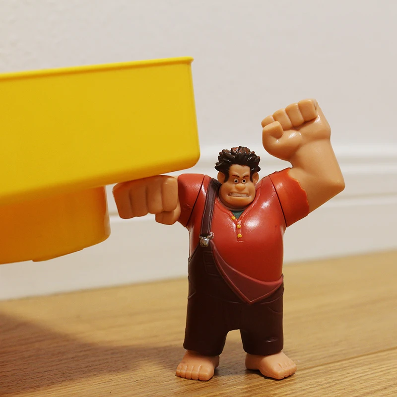 1 Bộ Phim Disney Wreck-It Ralph Hình Đồ Chơi Búp Bê Nhựa Pvc Chắc Chắn Cánh Tay Quay Mẫu 8Cm Trẻ Em Quà Tặng