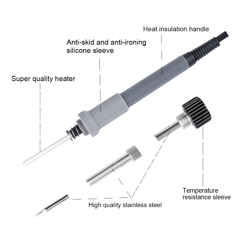 Hot air gun desoldering station two one LED Digital Portable BGA Rework Electronic phone repair tool Electricity soldering iron