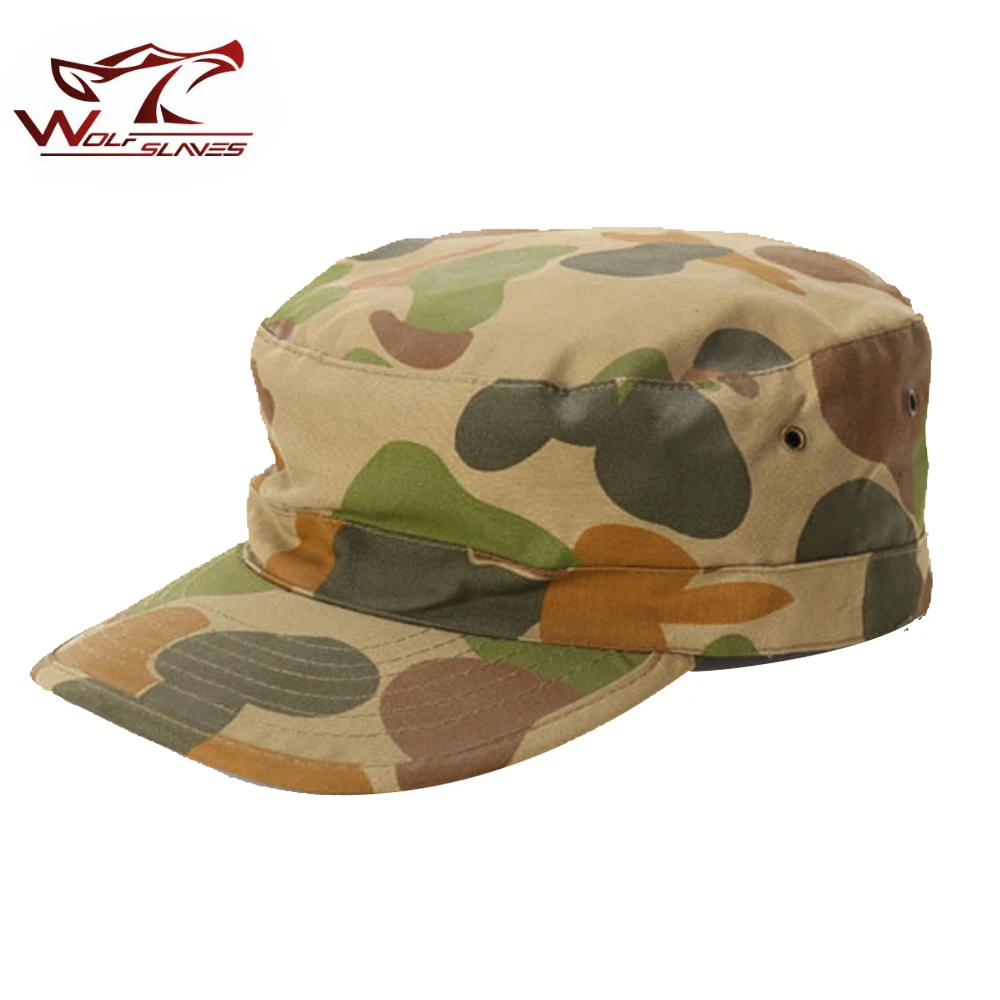 US Hat Camouflage Cap Airsoft Hunting Outdoor Baseball Hat Flat Top Soldier Hats Unisex Tactical Hat Hot Sale view 4