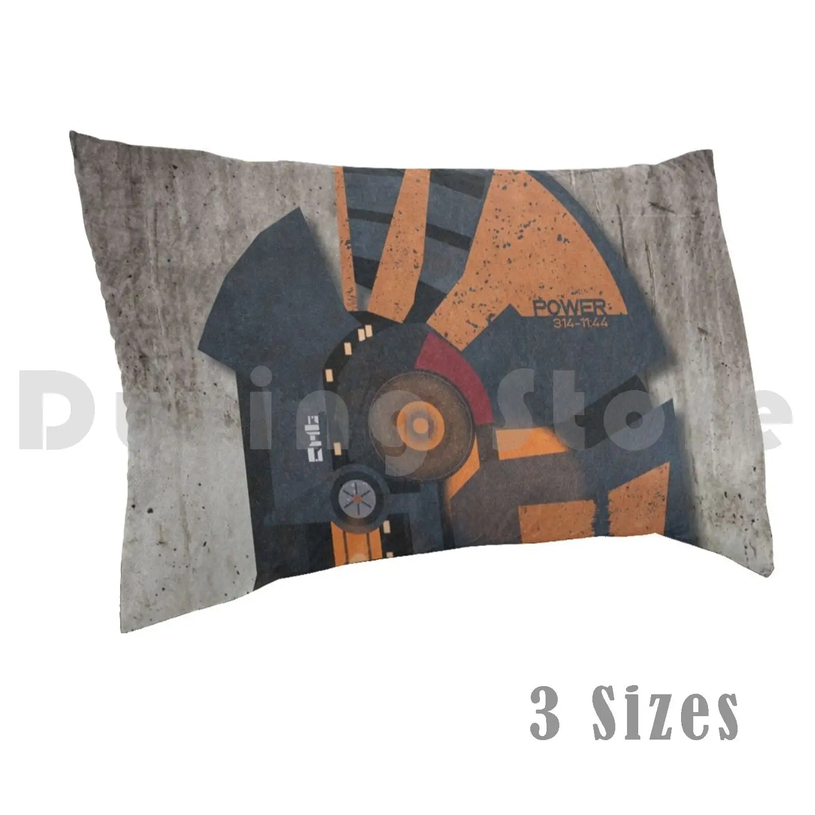 Combine H.e.v Charger-Half Life Pillow Case DIY 50*70 Half Life Half Life Half Life 2 Black Mesa Gordon Freeman