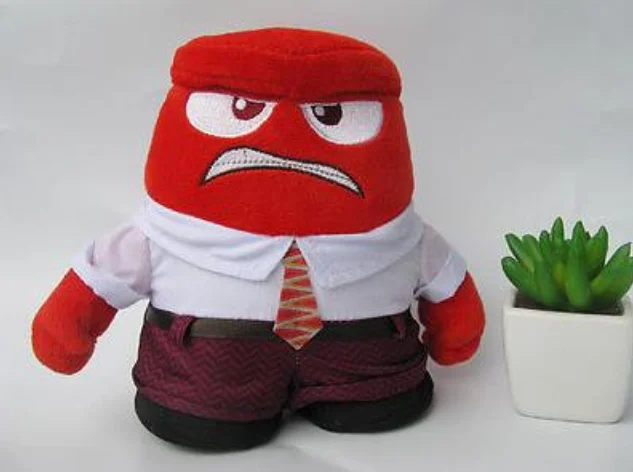 Hot Sale Plush Toys Sadness Fear Joy Disgust Anger Soft Stuffed Toy Doll Inside Out Toy For Kids