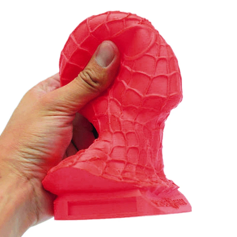 Elastisches Flexibles TPU Blaues 3D-Drucker-Filament 1,75mm 500g 250g Transparentes Rotes, Schwarzes Gummimaterial-Rollenset für 3D-Druck – Detail 3