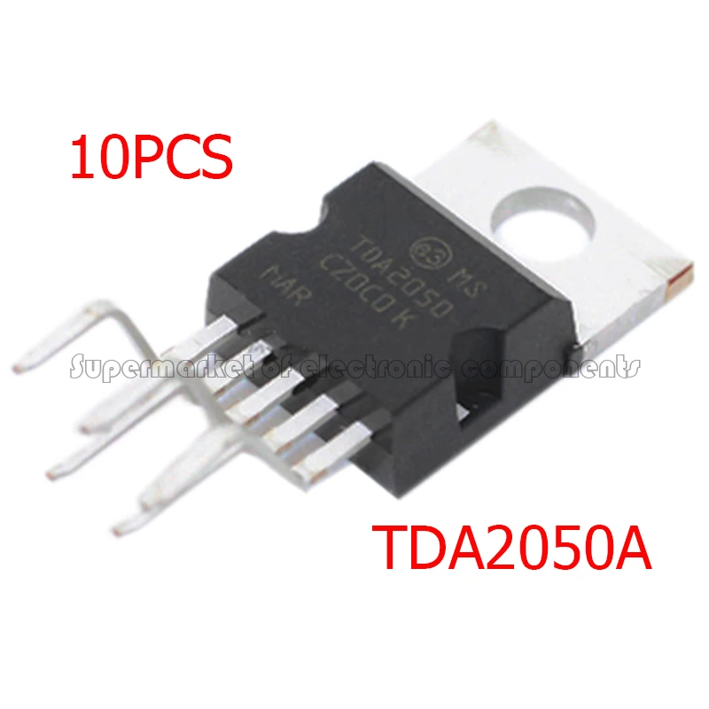 10PCS TDA2050A TDA2050 TO220-5 TO220 New Original