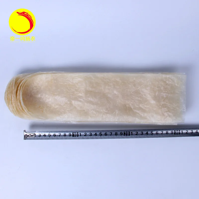3 PCS Sausage Casing Sausage Stuffer Width 110mm Diameter 70mm Length 300mm Salsam Packing Home DIY Big Ham Sausage Shell Cover