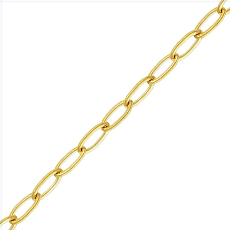 100% 14K Gold Filled Drawn Cable Chain 1.75MM Chain Necklace Gold jewelry Minimalist Gold Filled Chain DIY Jewelry
