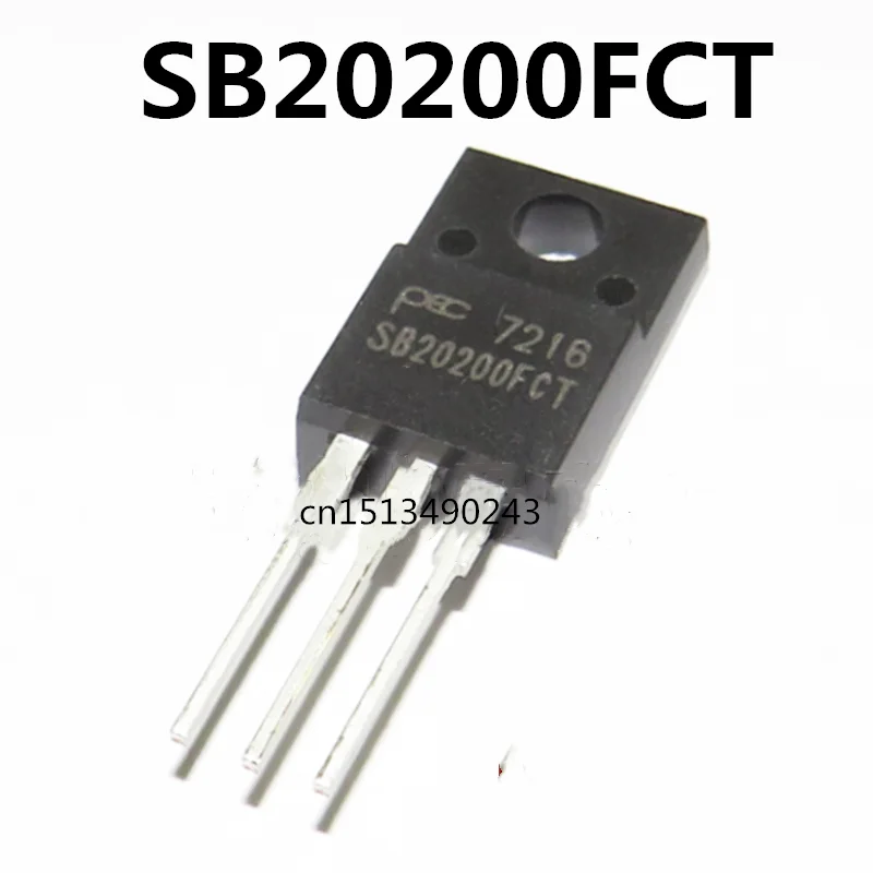 Original 5PCS/lot SB20200FCT 20A/200V TO-220F