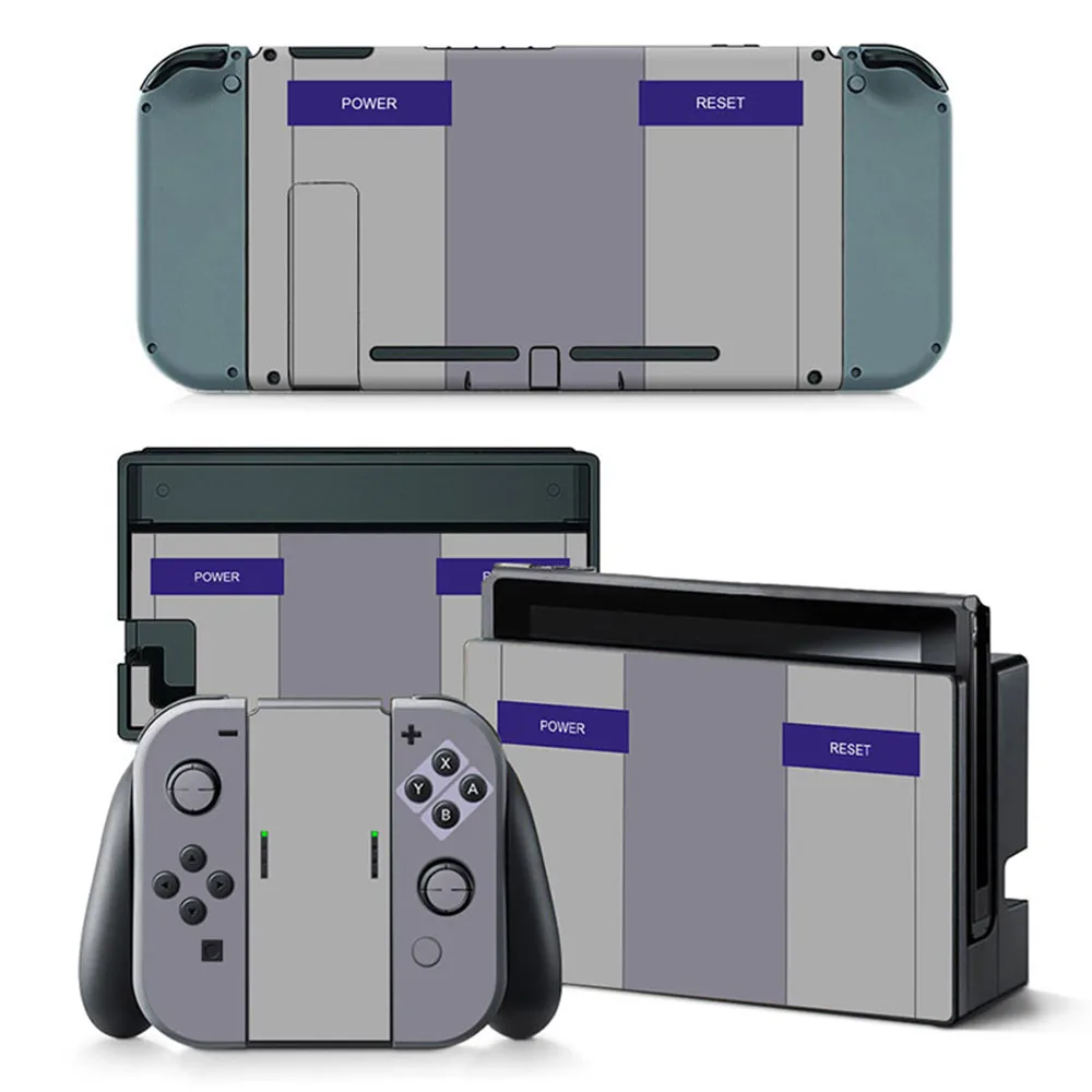 

Factory supply directly grey camo design skin stickers for Switch console game decals