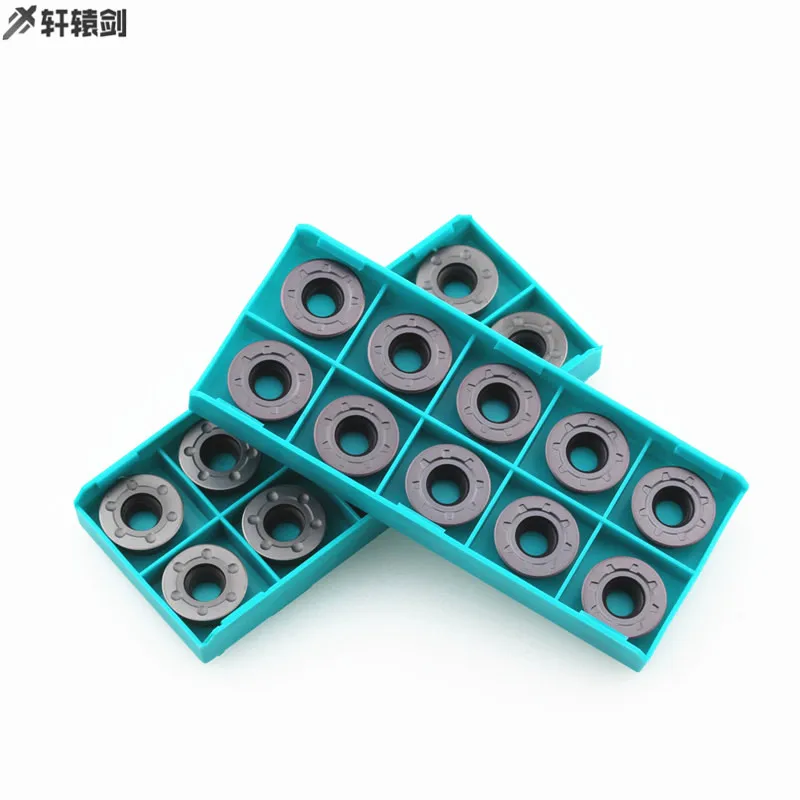 10PCS RDMT1605 MO MQ MOT PM TT9030 Milling Blade Carbide Cutting Lathe Tool