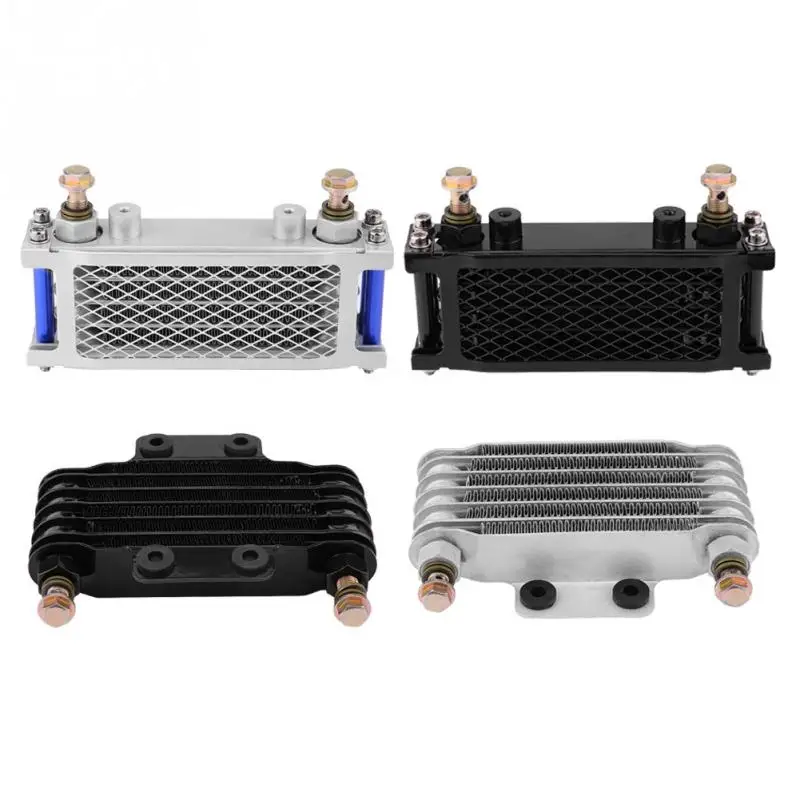 Motorcycle Engine Oil Cooler Oil Cooling Radiator System Kit for Honda CB CG 100CC-250CC Motorcycle Oil Cooler Durable Parts