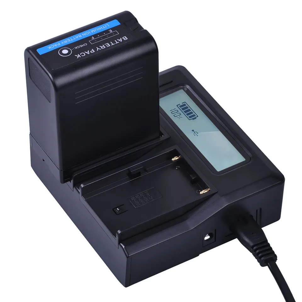 BP-U60 バッテリー　チャージャー 5200mAh バッテリー BP-U60 カメラ用 充電器付き