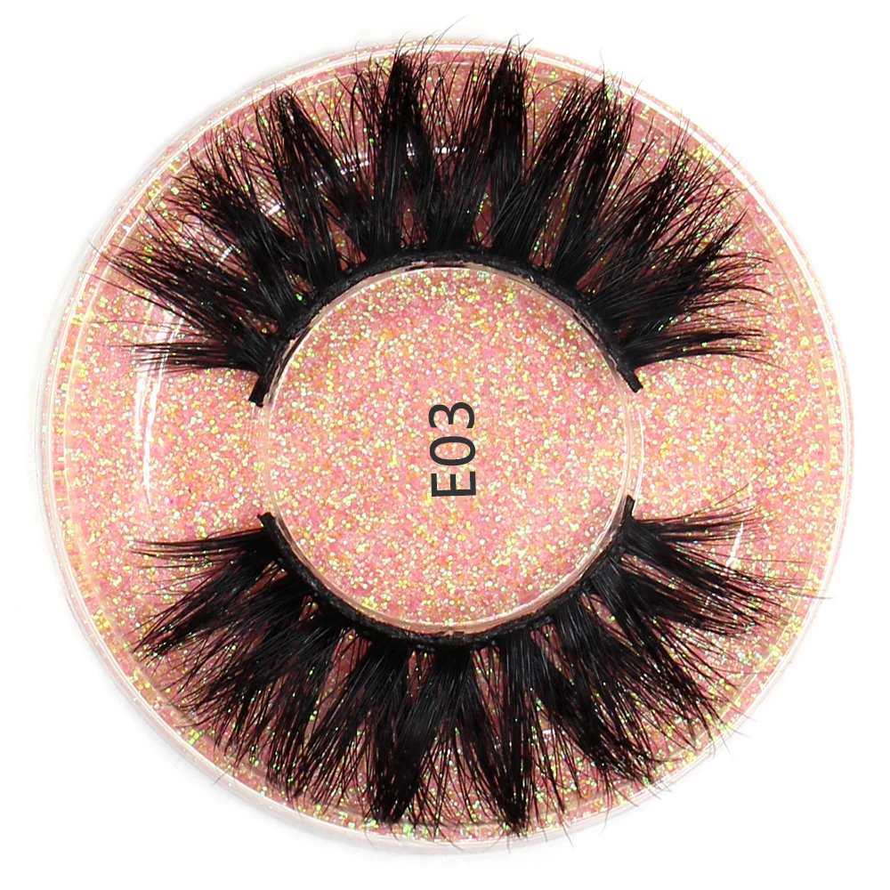 FOXESJI rzęsy z norek 3D rzęsy z norek puszyste dramatyczna objętość krzyż gruby pasek rzęsy rzęsy pełne sztuczne rzęsy Faux Cils