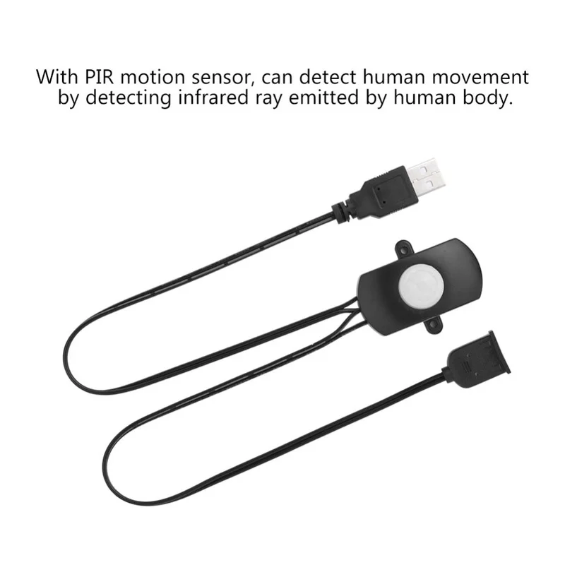

5A DC 5-24V Mini USB Автоматический переключатель, умный датчик, светодиодный датчик
