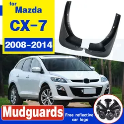 for Mazda CX7 CX-7 2008-2013 Car Front Mud Flaps Fender Flares Mudguards Mudflaps Splash Guards 2009 2010 2011 2012 2pcs