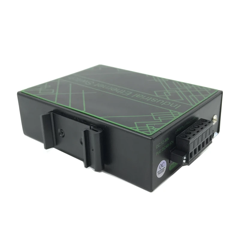 Industri Daya Tinggi Tidak Dikelola 10/100M 4 Port 5 Port Saklar Ethernet Industri untuk Keamanan CCTV Gigabit Beralih Rak Jaringan