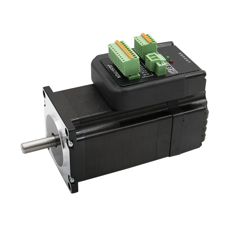 112mm 3.0Nm close loop stepper motor JSS57-3.0 motor-driven integrated hybrid servo drive system with communication function