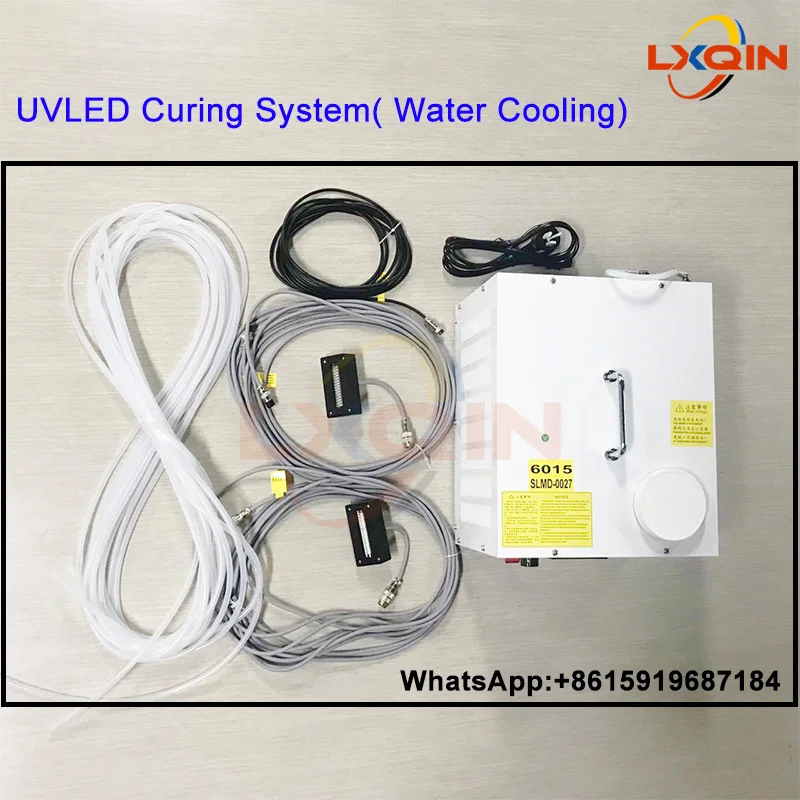 LXQIN UV Led Curing Light With Water Cooling Tank for UV Flatbed Inkjet Printer Epson XP600/DX5/I3200 Printhead UV Ink Dry Lamp