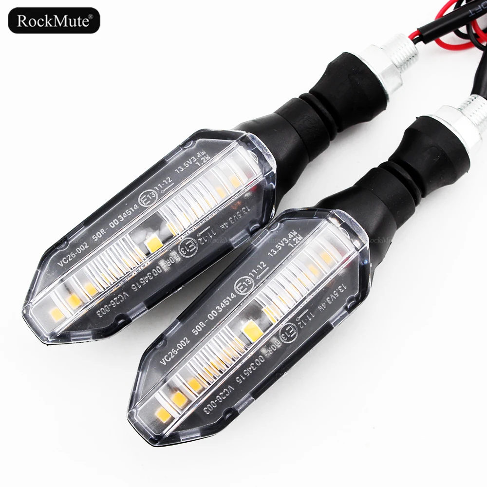 Sequential Turn Signal Indicator For Yamaha MT25 MT03 MT07 MT09 MT10 MT01 XSR900/700 Motorcycle Water Flowing LED Lights Blinker