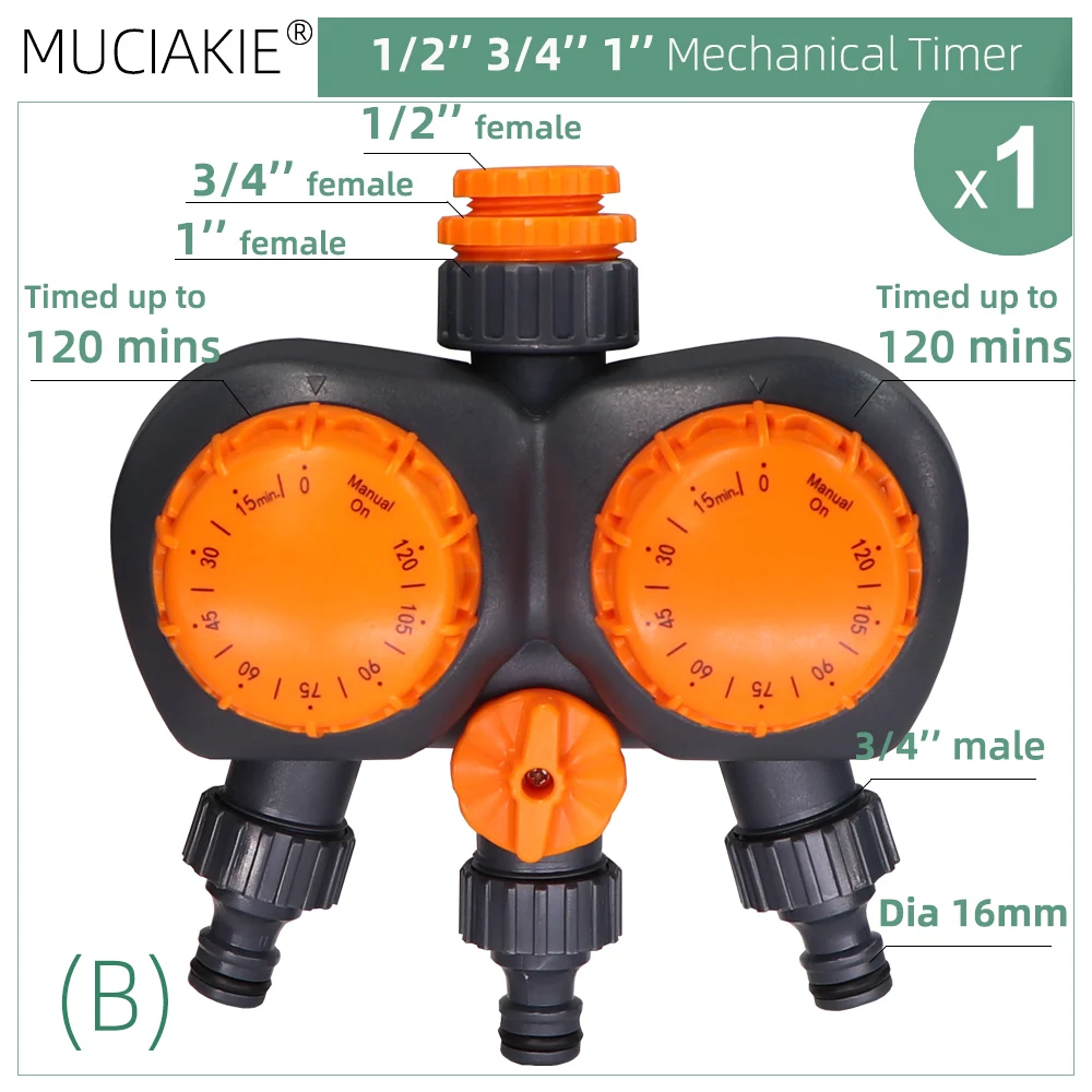 Automatische Tuin Watering Irrigatie Controller Intelligente Mechanische Dagelijks Water Timer Voor Outdoor Slang Drip Sprinklers Tool